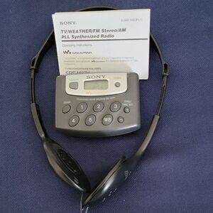 Sony Portable Radio with Headphones